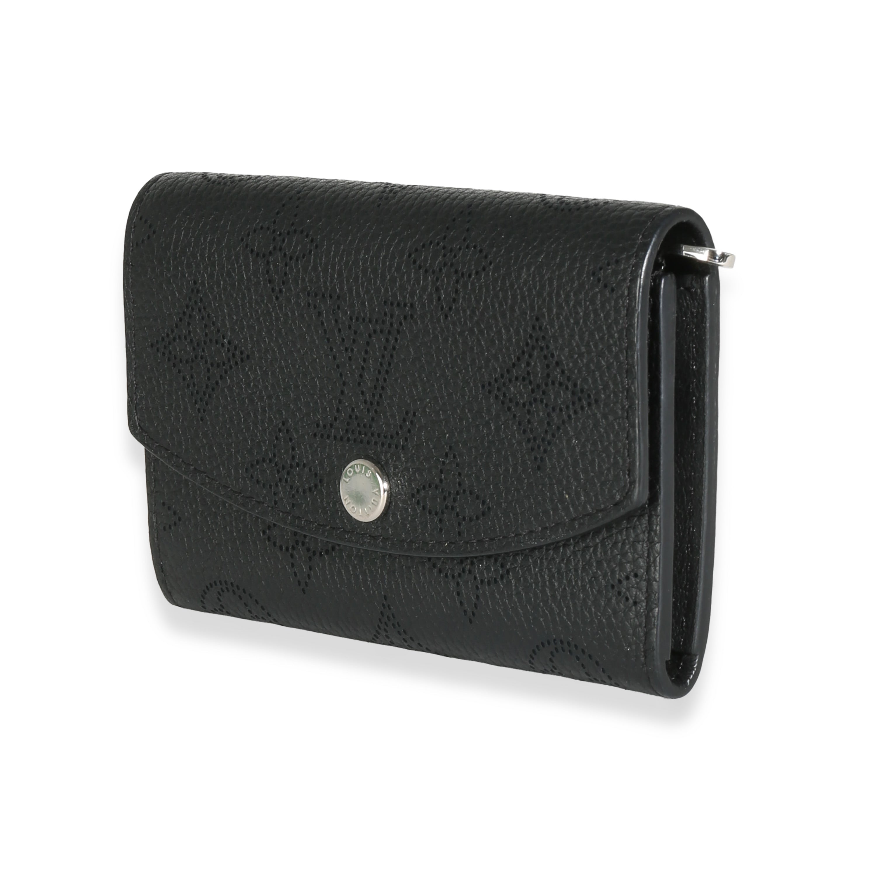 Louis Vuitton Black Mahina Victorine Wallet