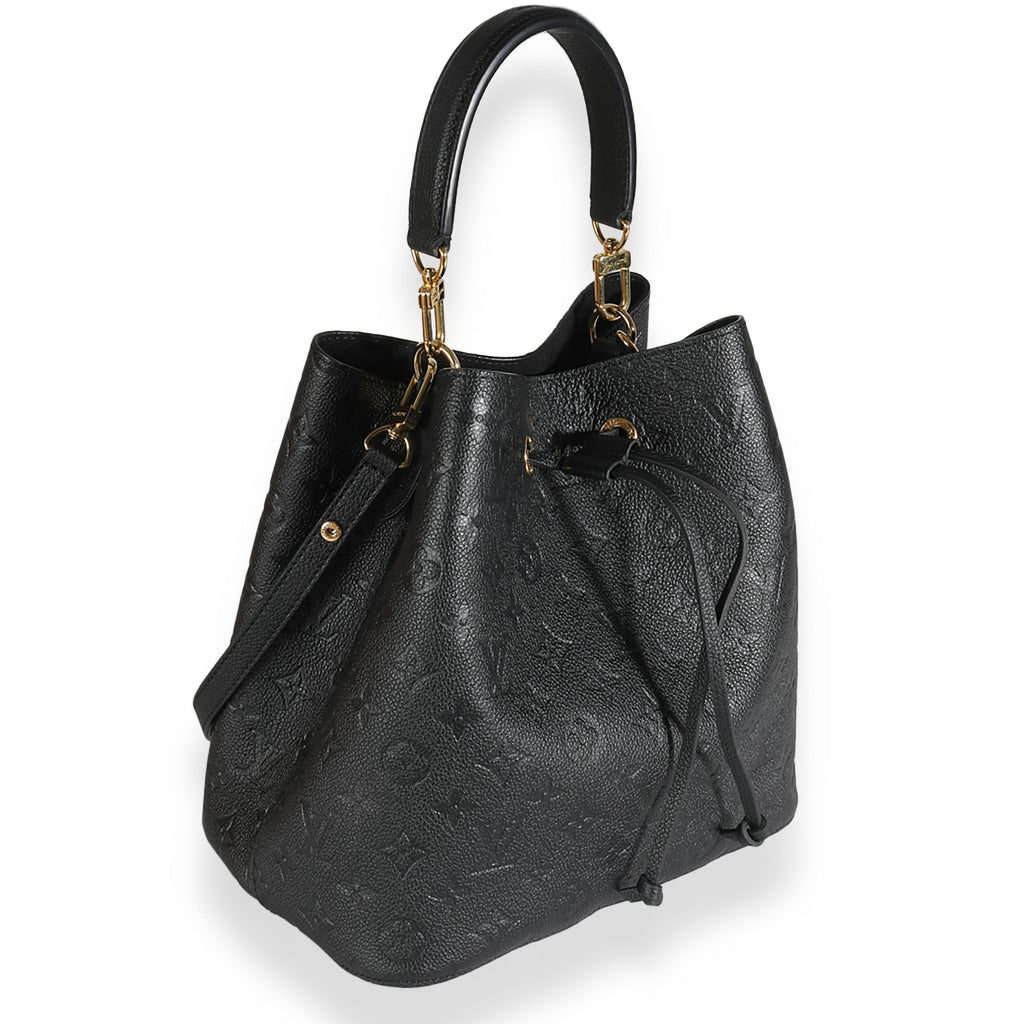 Louis Vuitton Black Monogram Empreinte NeoNoe MM