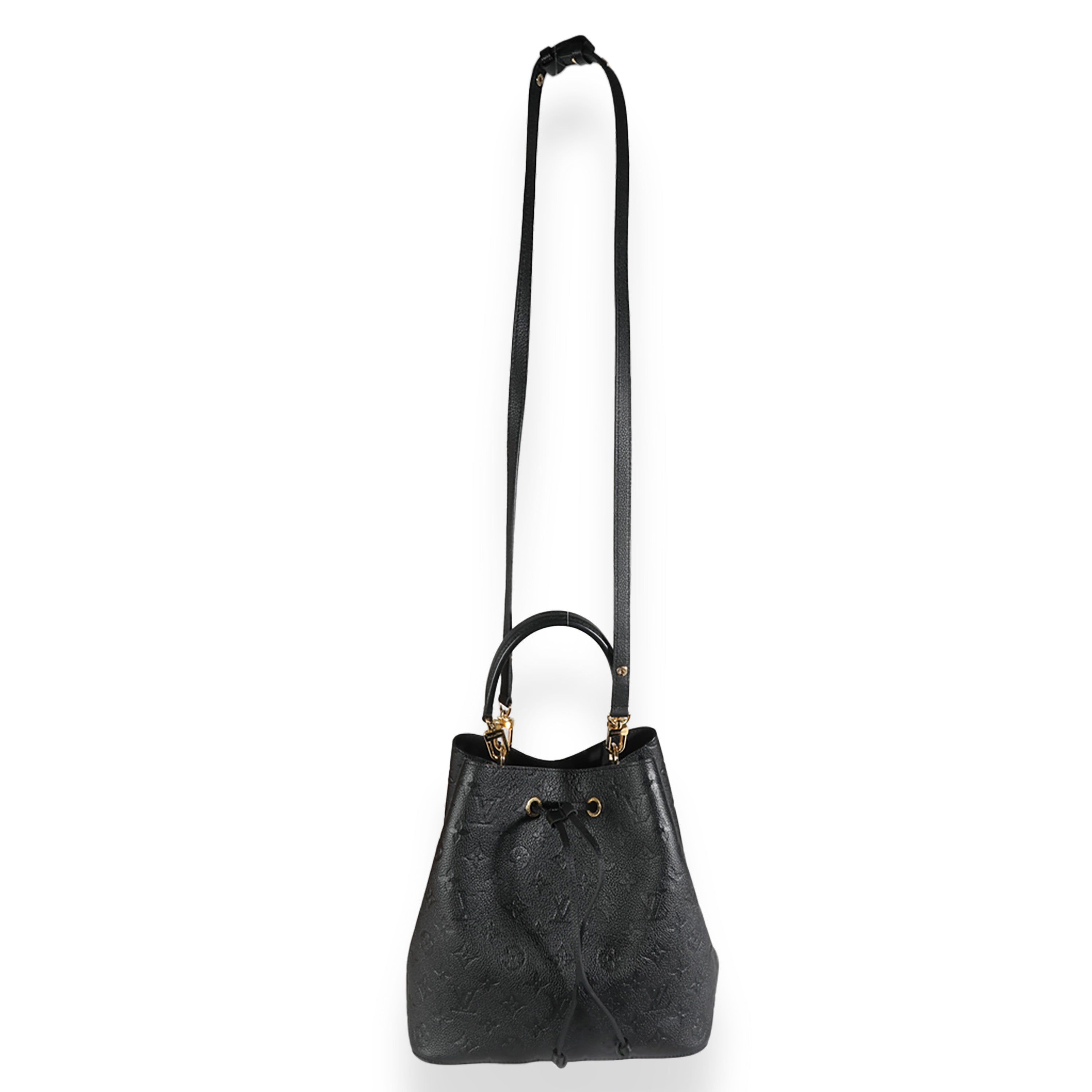 Louis Vuitton Black Monogram Empreinte NeoNoe MM