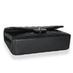 Chanel Black Quilted Lambskin Medium Classic Double Flap Bag