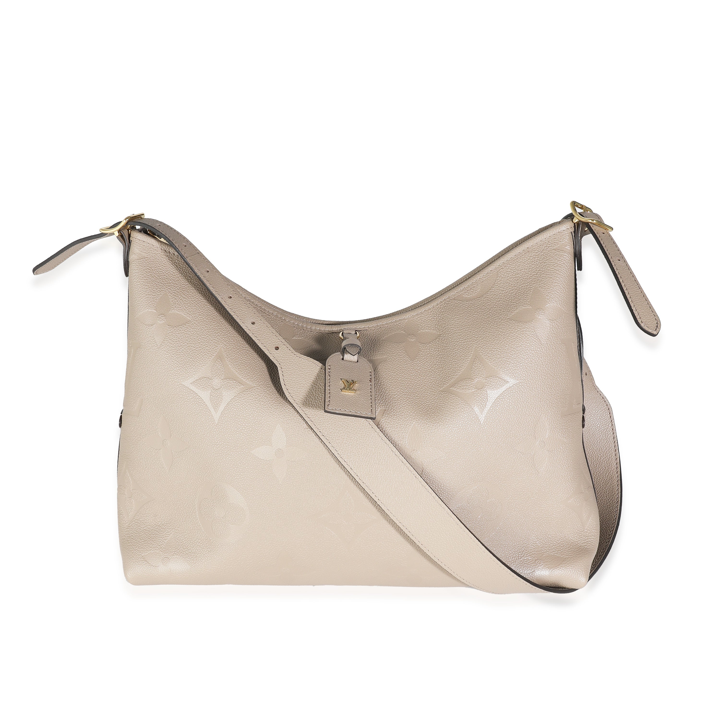 Louis Vuitton Turtledove Monogram Empreinte CarryAll MM