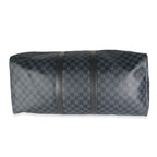 Louis Vuitton Damier Cobalt Canvas Keepall Bandouliere 55