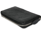 Louis Vuitton Black Mahina Zippy Wallet