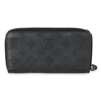Louis Vuitton Black Mahina Zippy Wallet