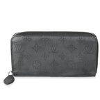 Louis Vuitton Black Mahina Zippy Wallet