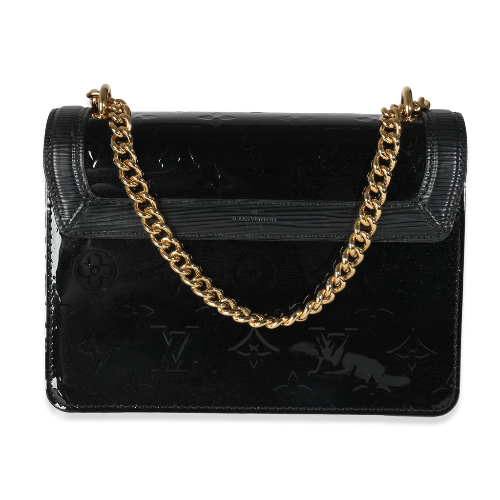 Louis Vuitton Black Epi Monogram Vernis Wynwood