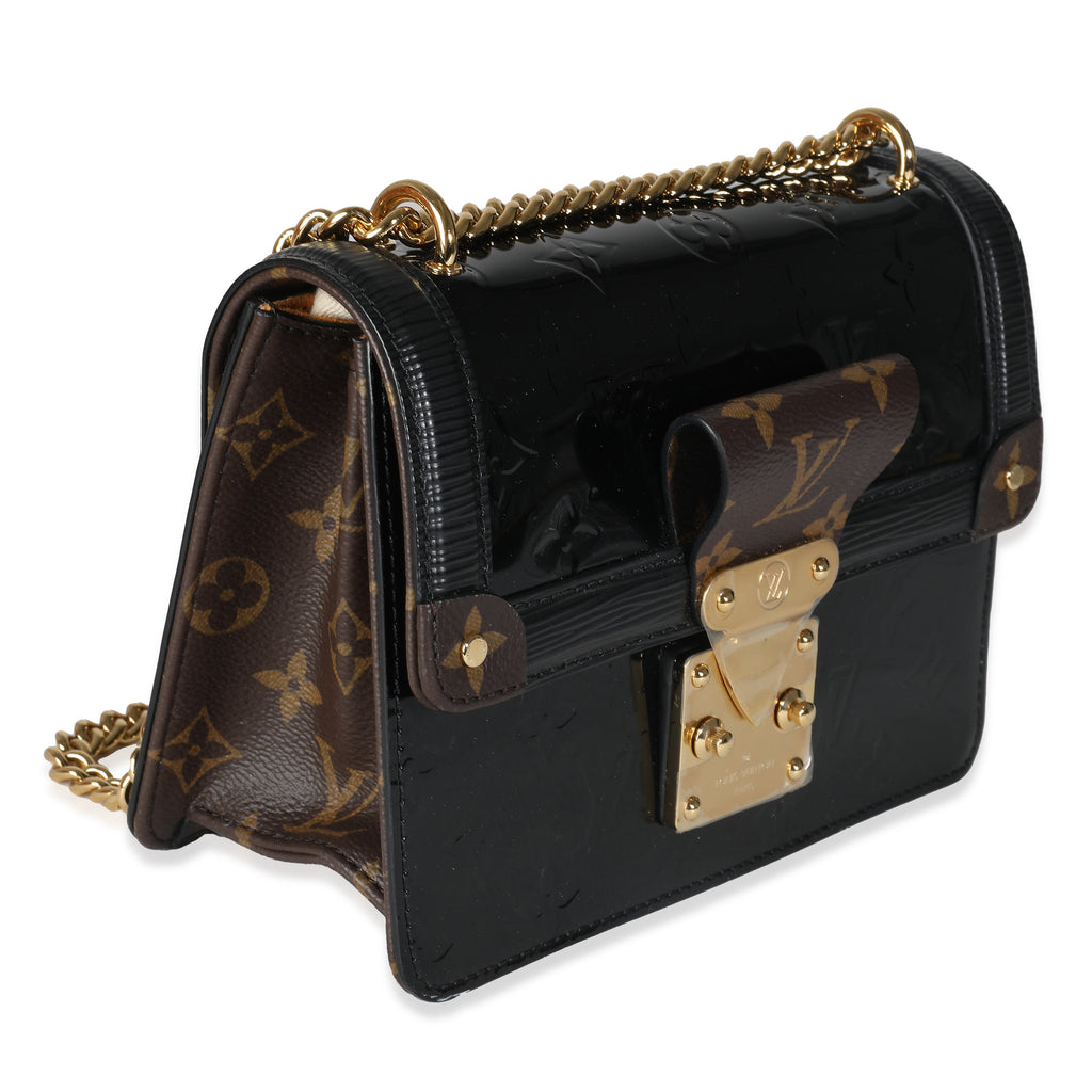 Louis Vuitton Black Epi Monogram Vernis Wynwood