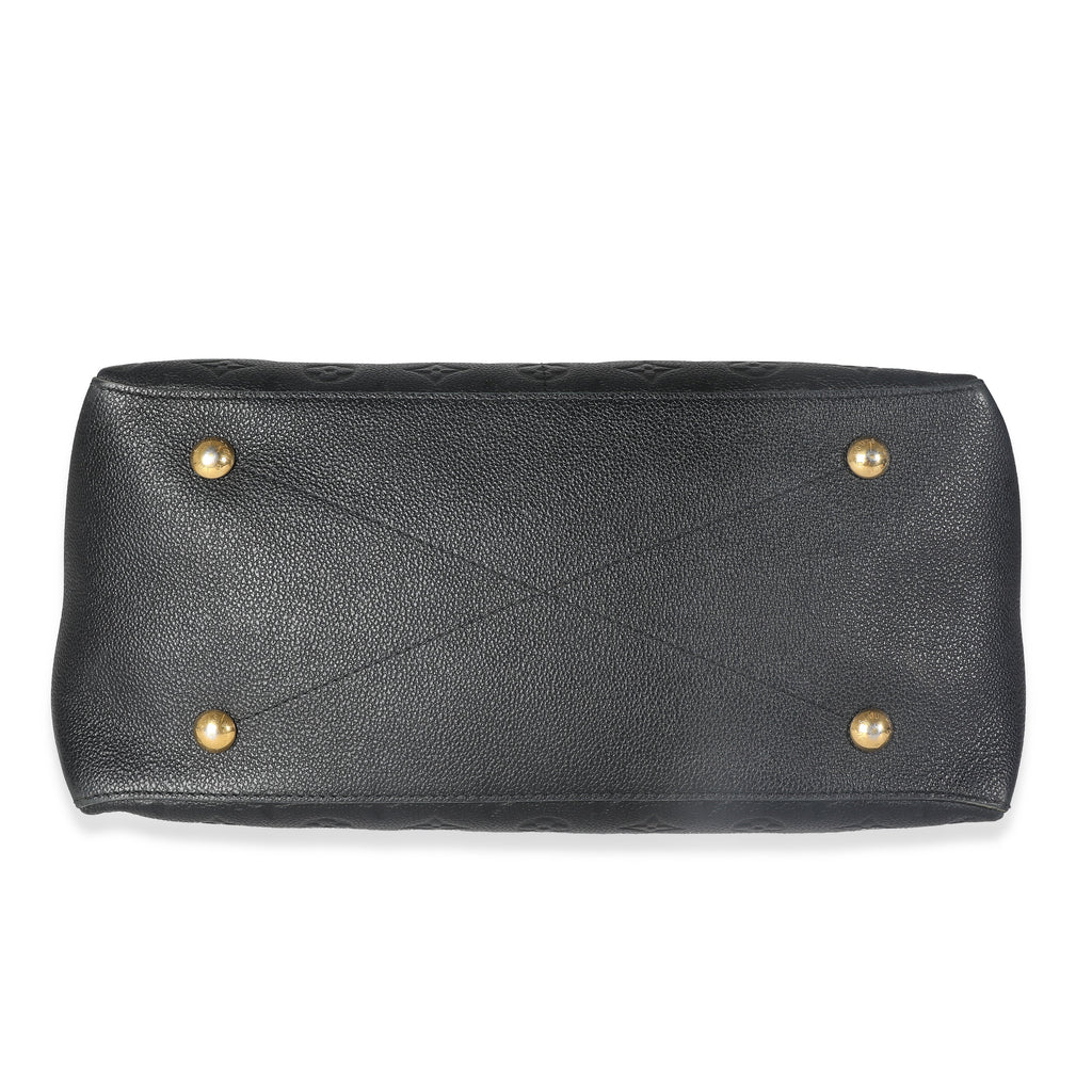 Louis Vuitton Black Monogram Empreinte Maida Hobo
