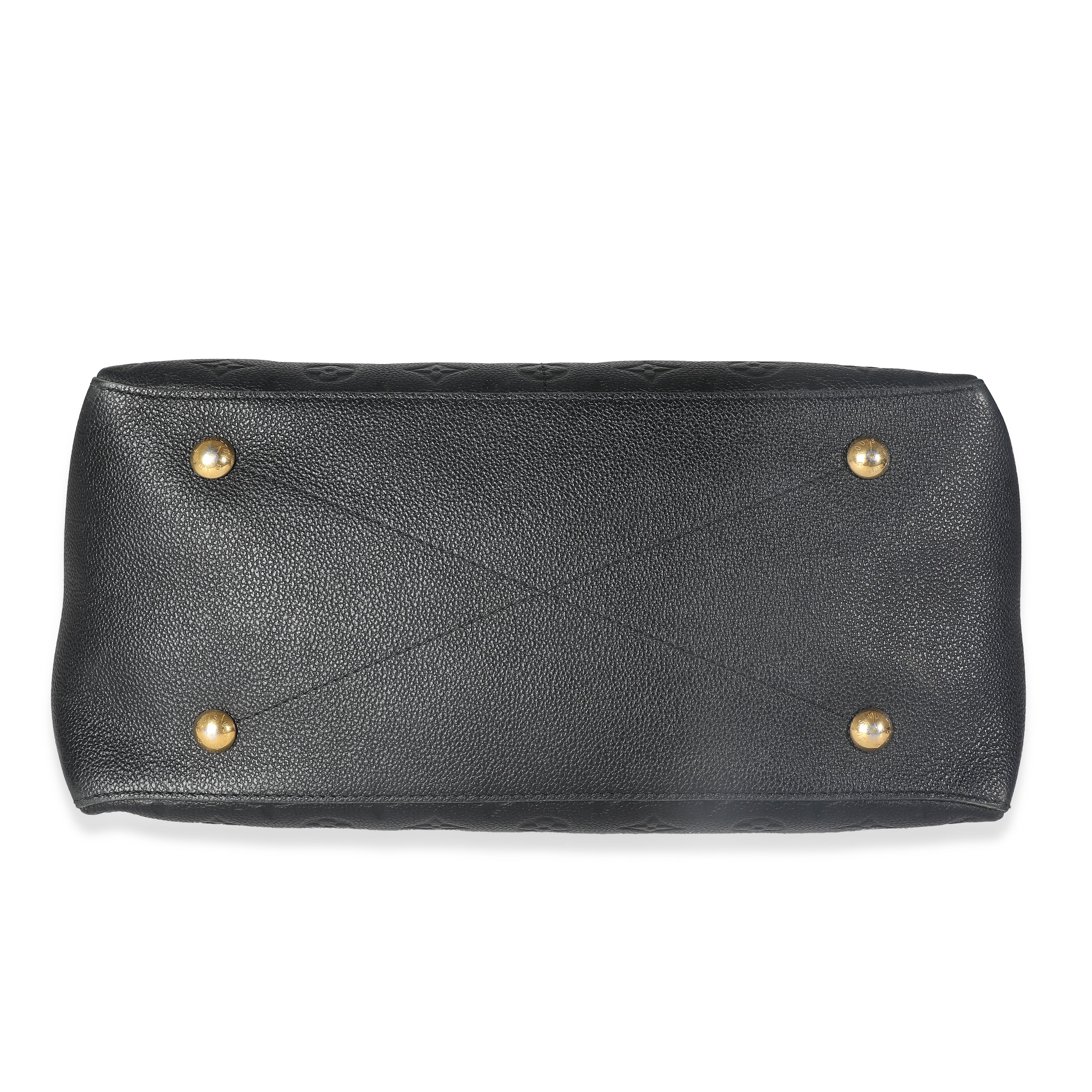 Louis Vuitton Black Monogram Empreinte Maida Hobo