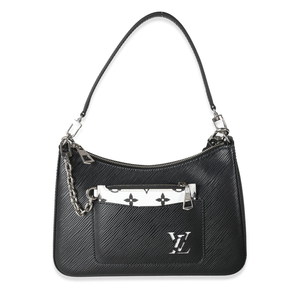 Louis Vuitton Black Epi Marelle