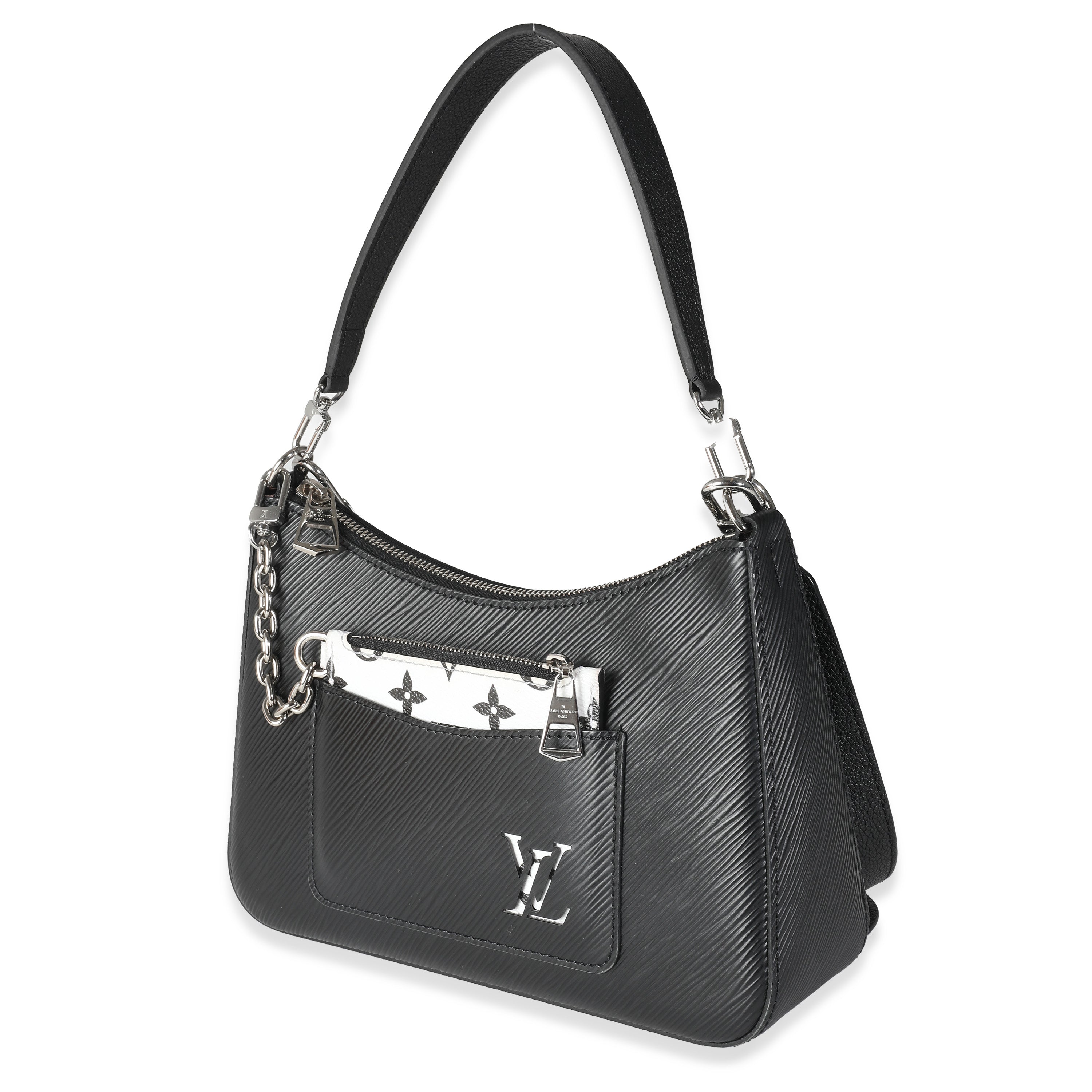 Louis Vuitton Black Epi Marelle