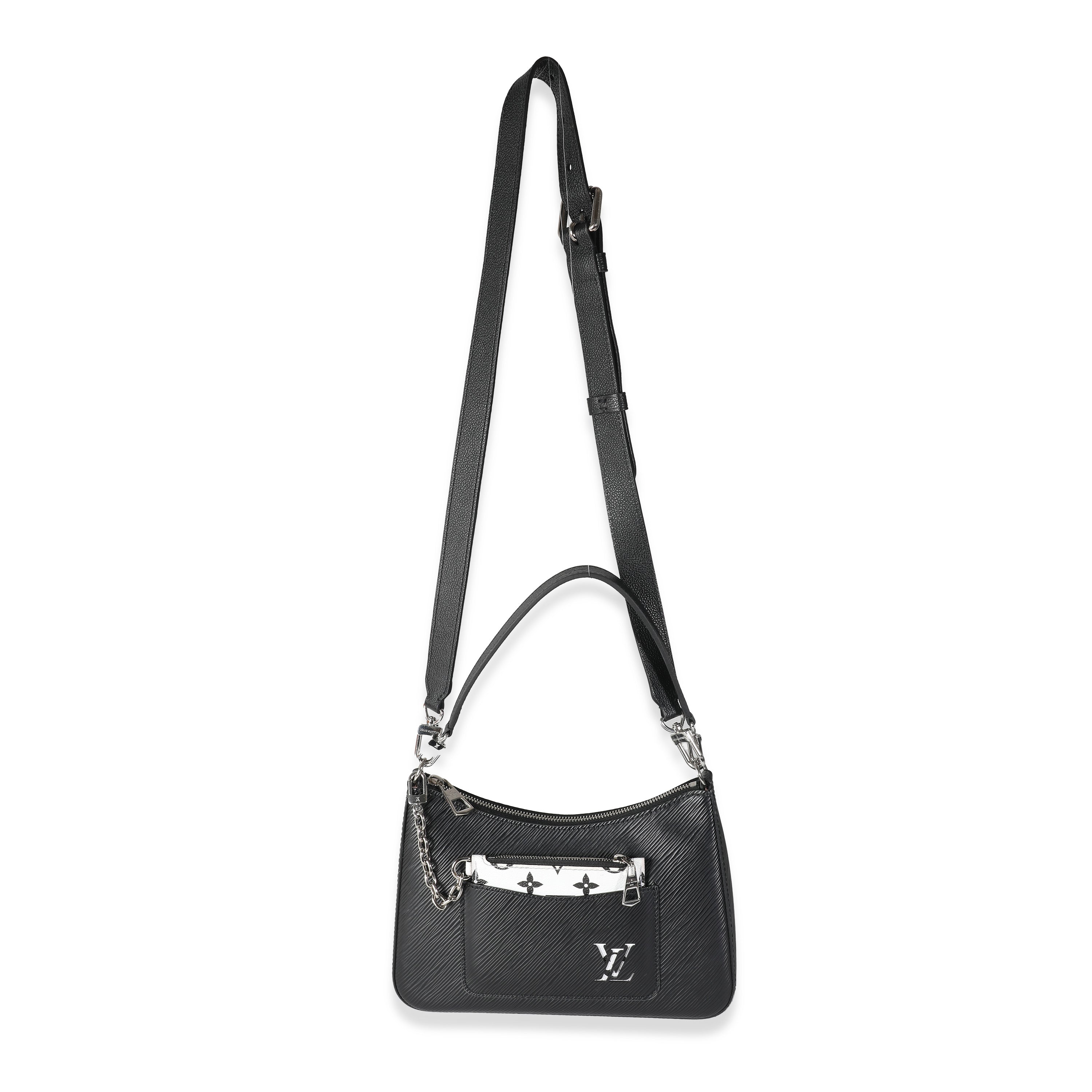 Louis Vuitton Black Epi Marelle