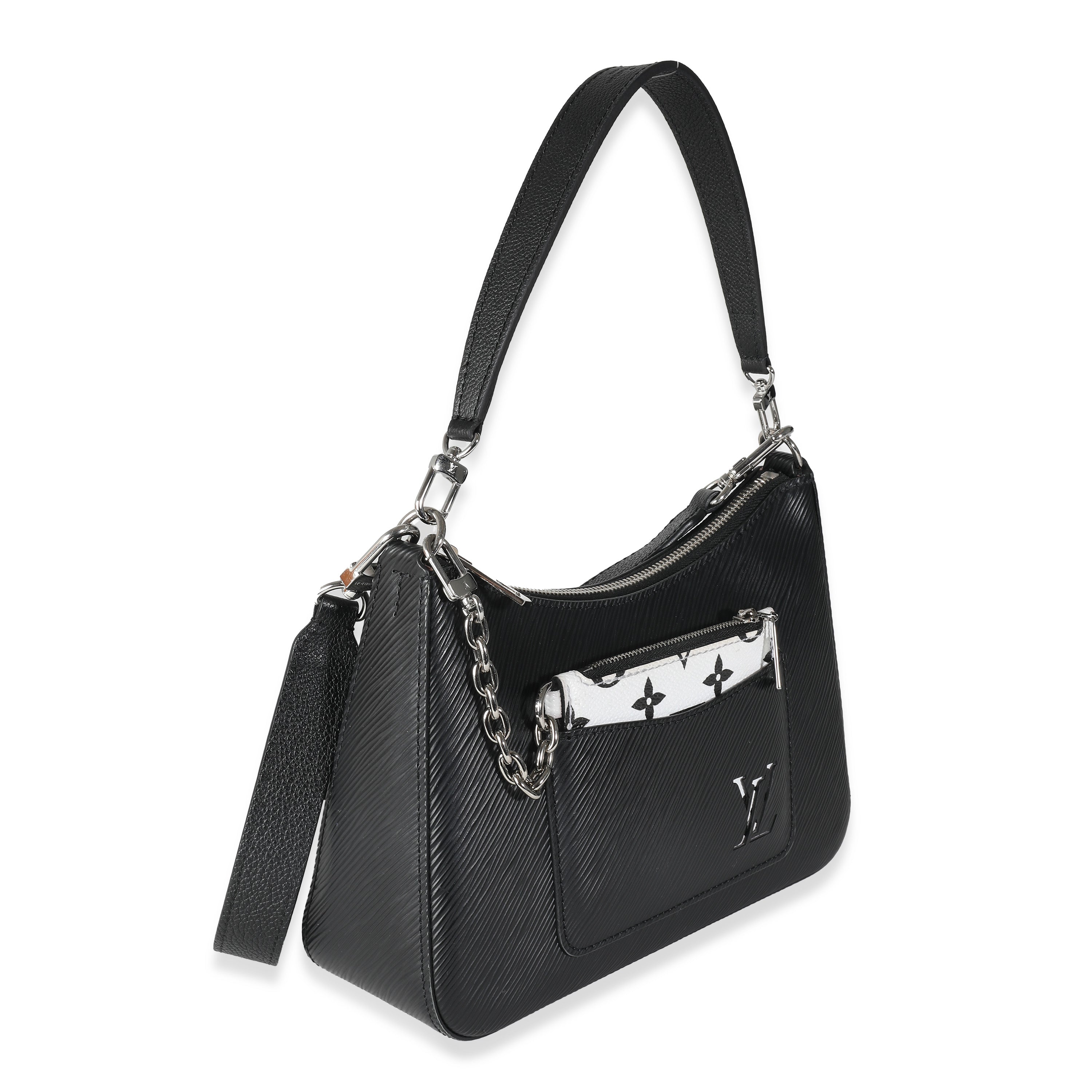 Louis Vuitton Black Epi Marelle