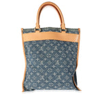 Louis Vuitton Blue Monogram Denim Sac Plat