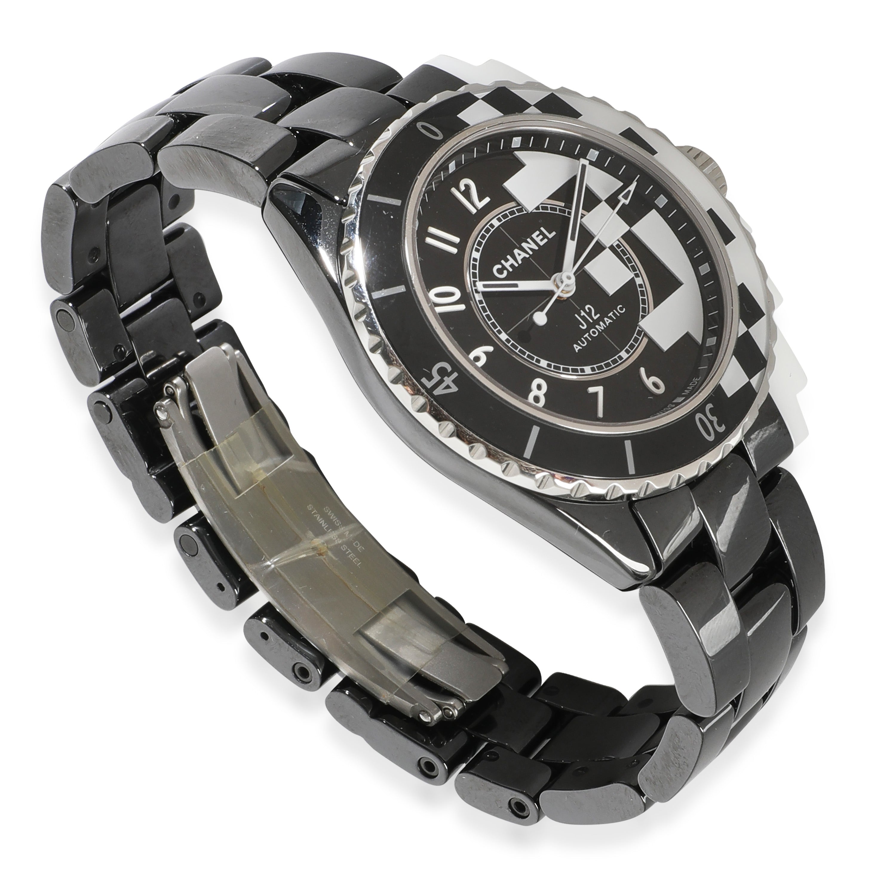 Chanel J-12 Cybernetic H7988 Unisex Watch in  Ceramic