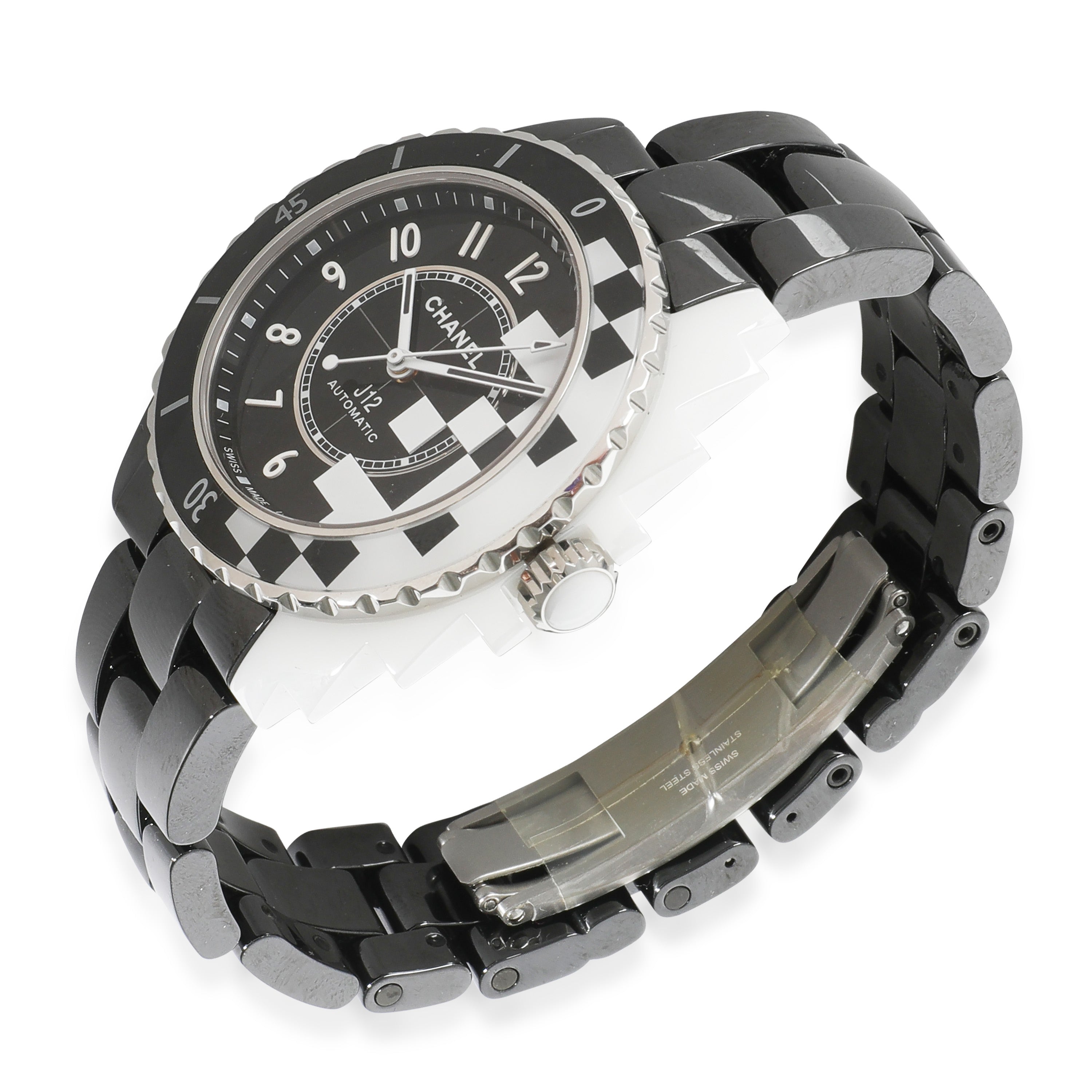 Chanel J-12 Cybernetic H7988 Unisex Watch in  Ceramic
