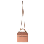 Chanel Pink Quilted Lambskin Knock On Wood Vanity Case