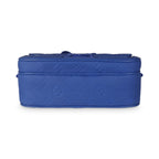Louis Vuitton Blue Taurillon Monogram S Lock Messenger