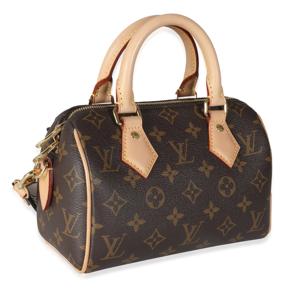 Louis Vuitton Black Monogram Canvas Speedy Bandouliere 20