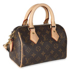Louis Vuitton Black Monogram Canvas Speedy Bandouliere 20