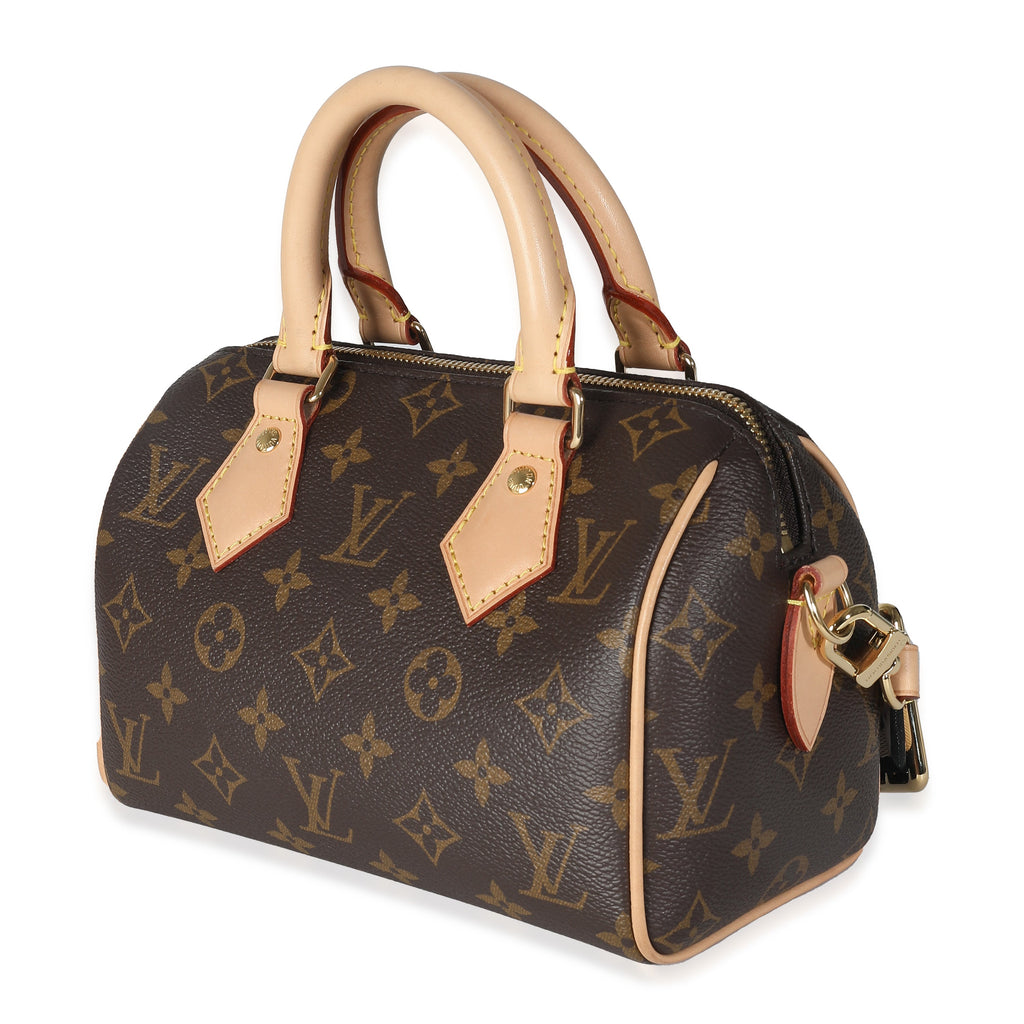 Louis Vuitton Black Monogram Canvas Speedy Bandouliere 20