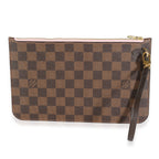 Louis Vuitton Damier Ebene Canvas Neverfull Pouch