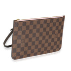 Louis Vuitton Damier Ebene Canvas Neverfull Pouch