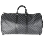 Louis Vuitton Damier Graphite Canvas Keepall Bandouliere 55