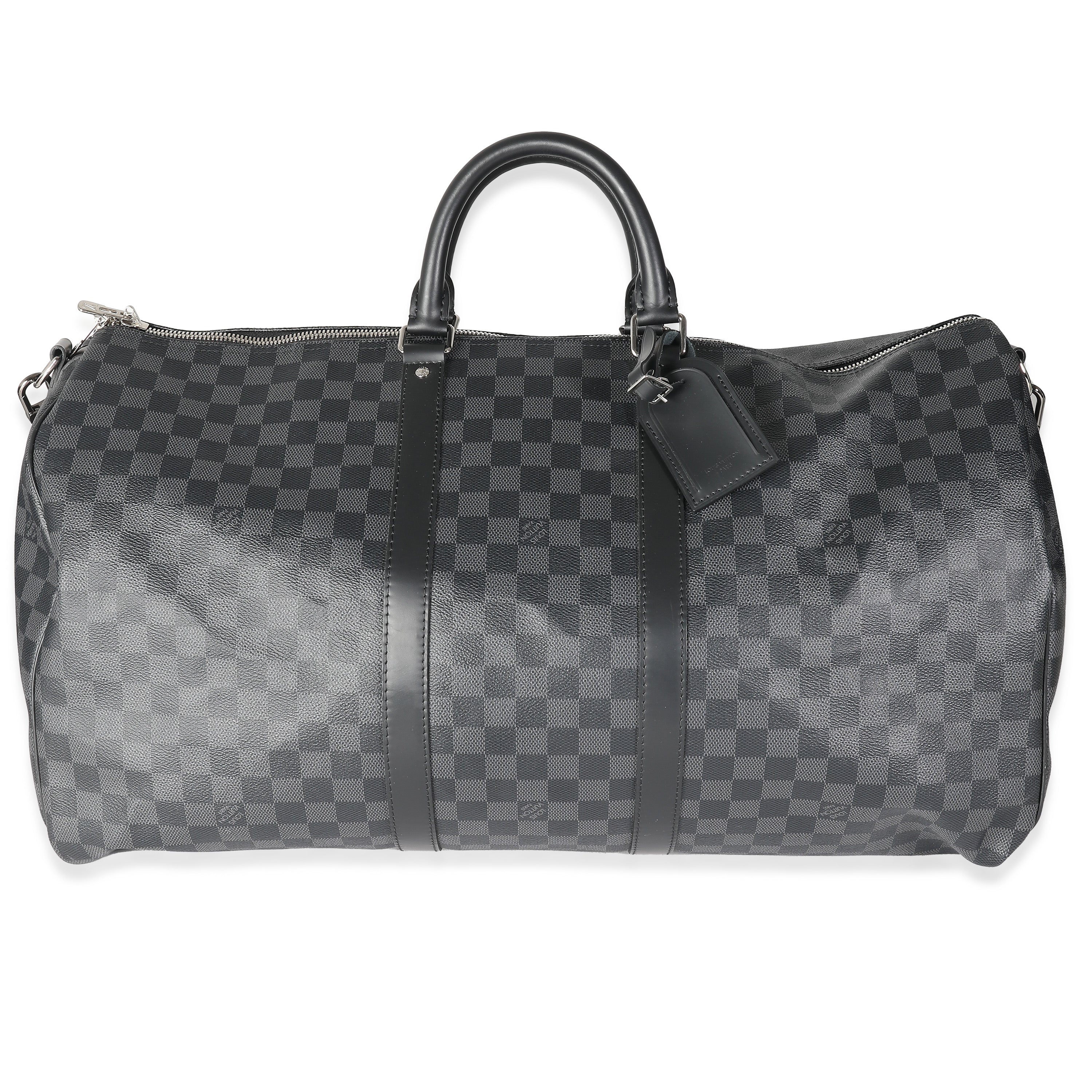 Louis Vuitton Damier Graphite Canvas Keepall Bandouliere 55