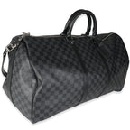 Louis Vuitton Damier Graphite Canvas Keepall Bandouliere 55