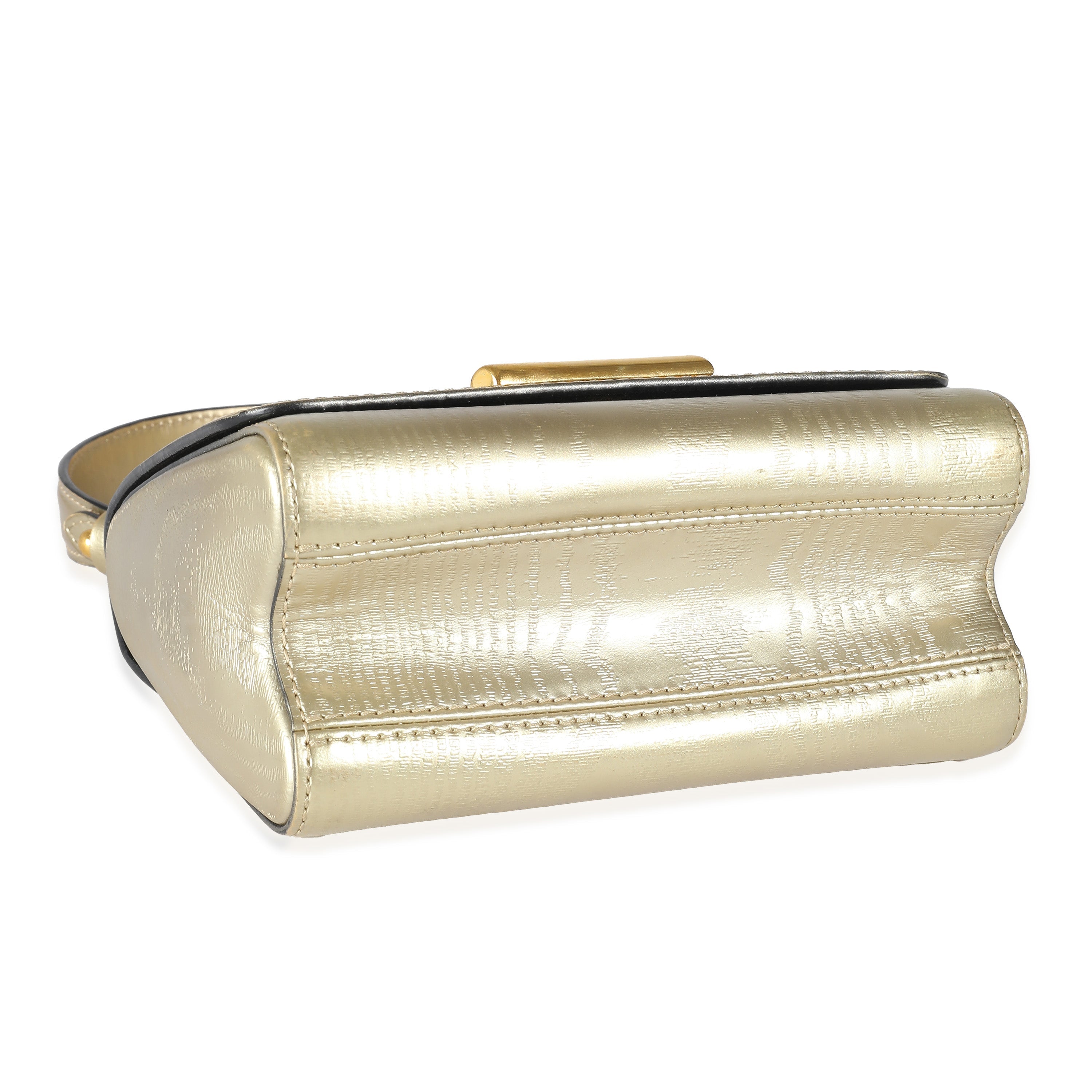 Louis Vuitton Gold Calfskin Gravity Twist PM
