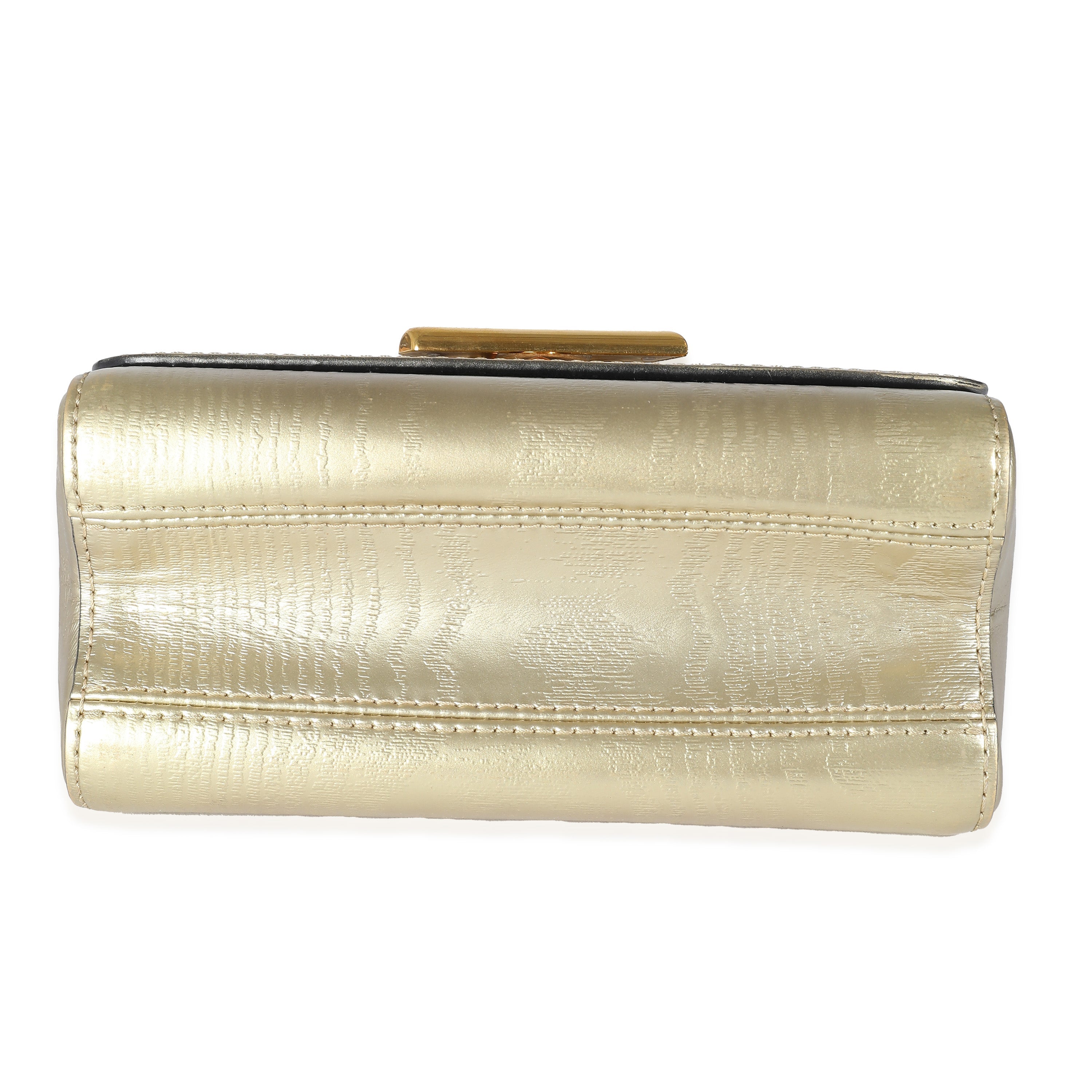 Louis Vuitton Gold Calfskin Gravity Twist PM