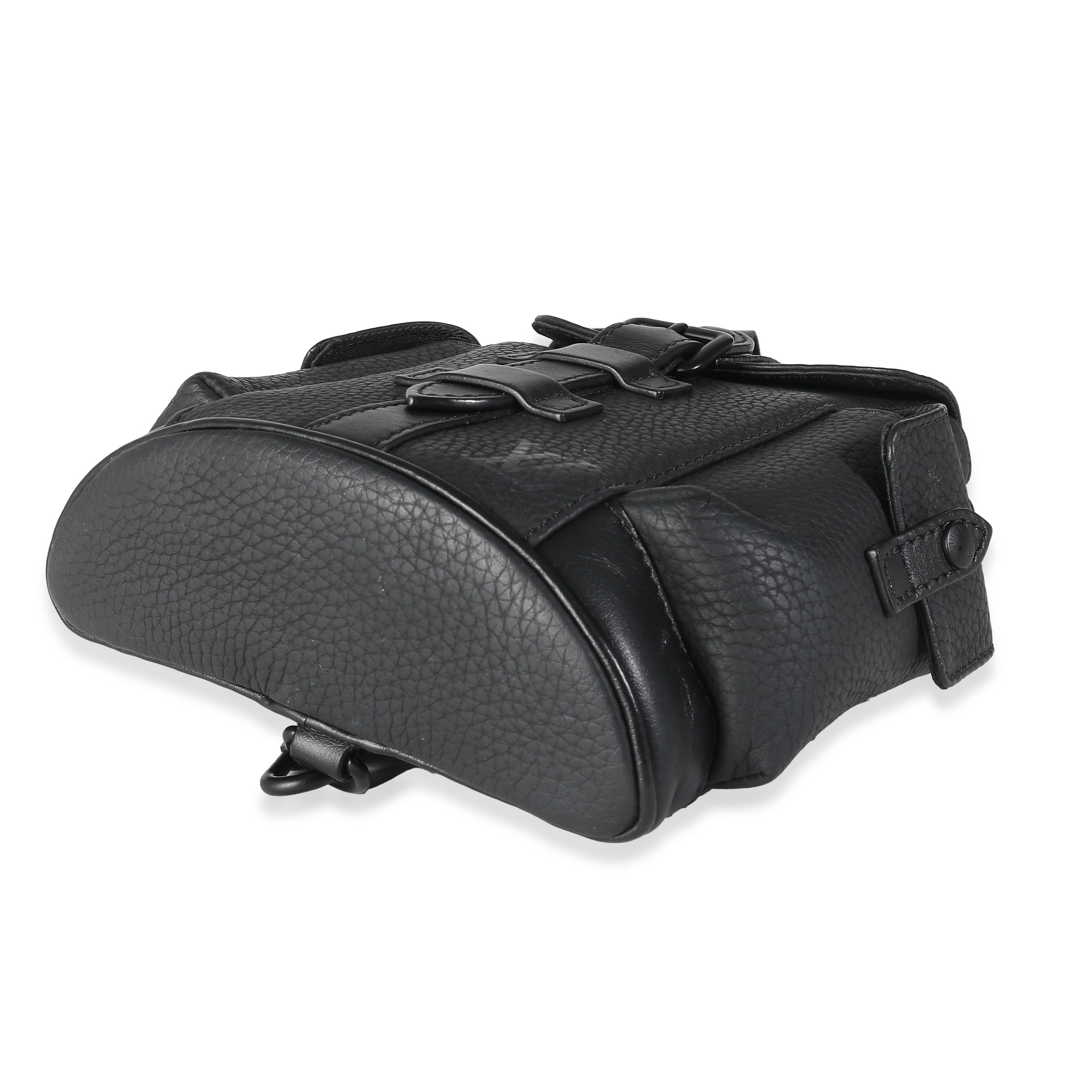 Louis Vuitton Black Taurillon Nano Christopher