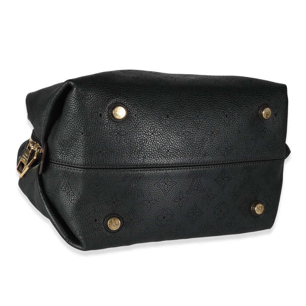 Louis Vuitton Black Monogram Mahina Galatea PM