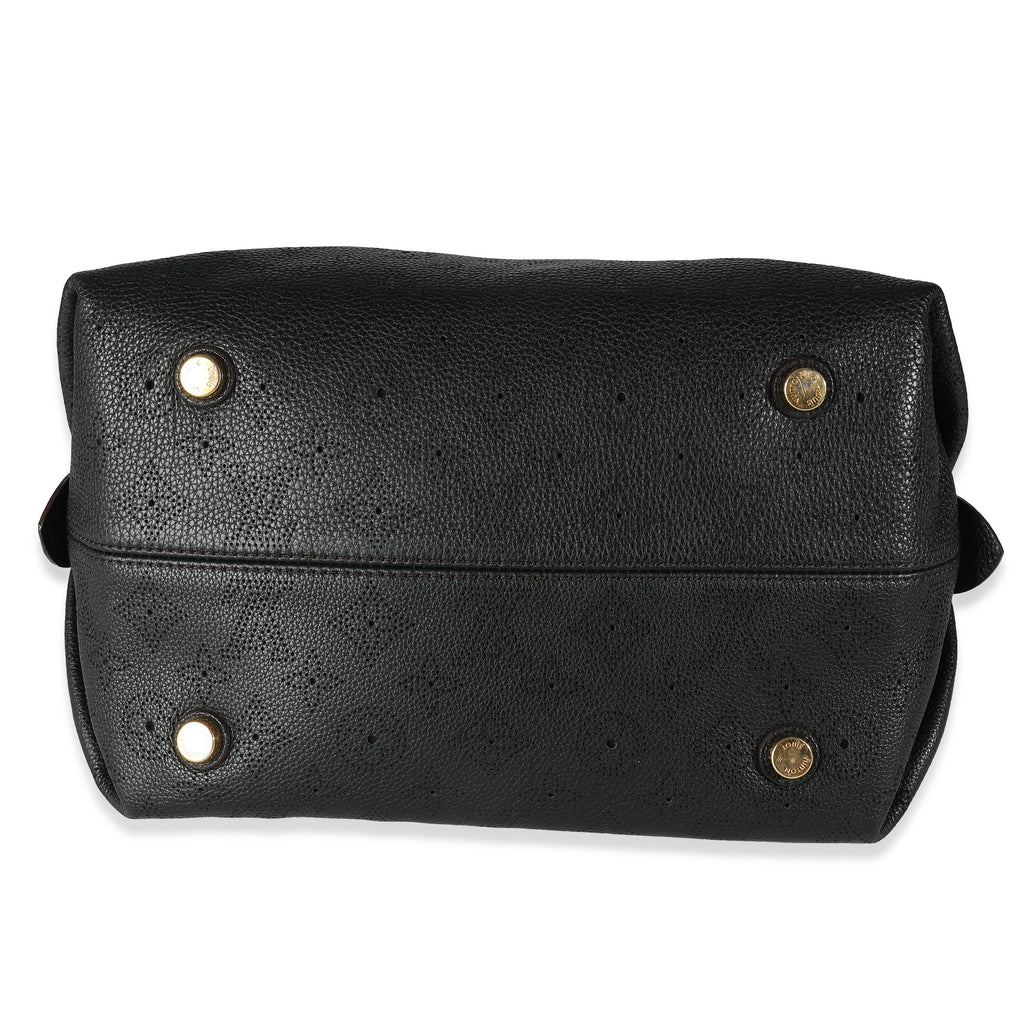 Louis Vuitton Black Monogram Mahina Galatea PM
