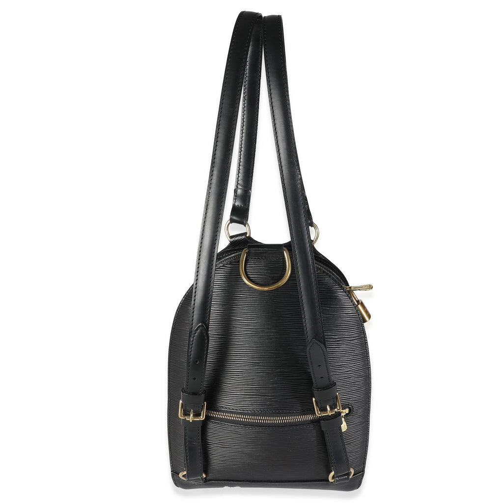 Louis Vuitton Black Epi Mabillon Backpack
