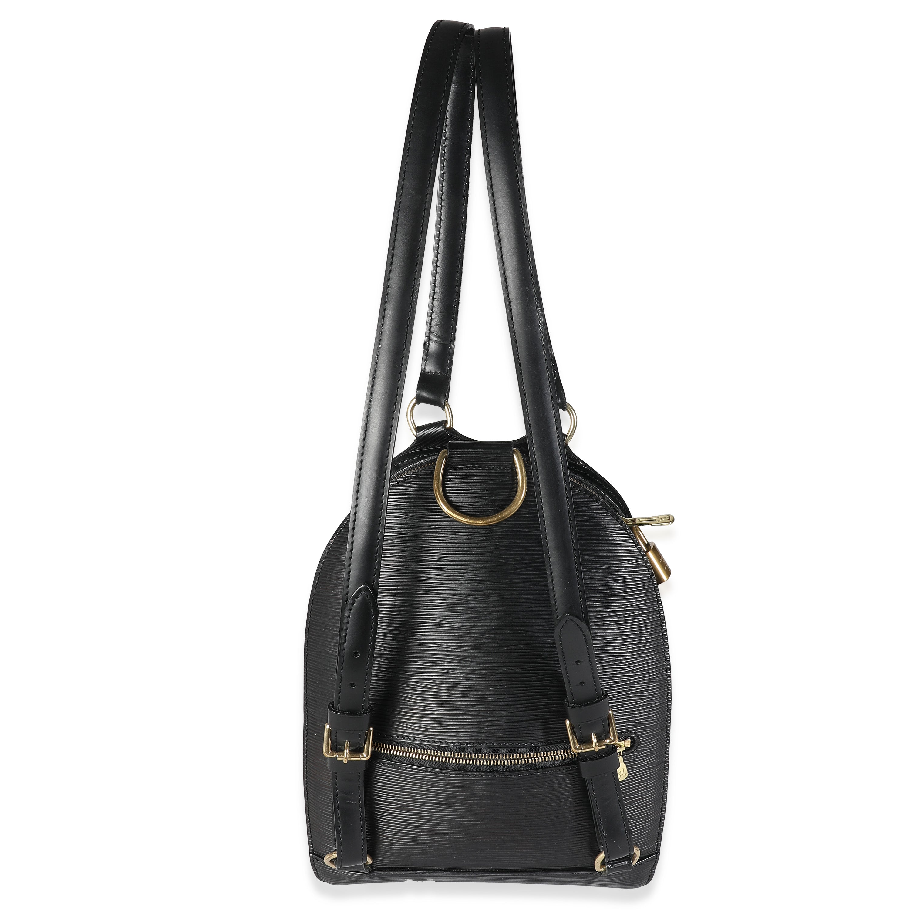 Louis Vuitton Black Epi Mabillon Backpack