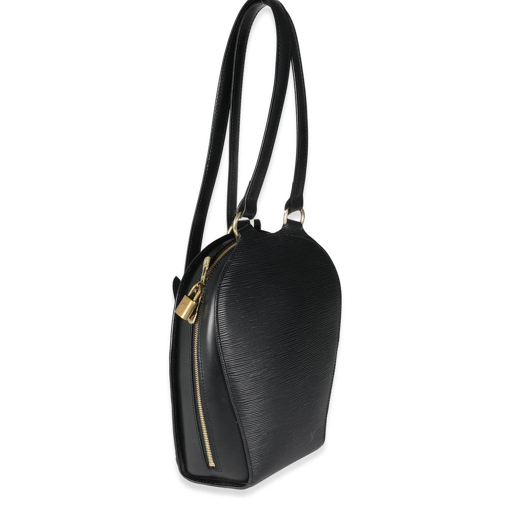 Louis Vuitton Black Epi Mabillon Backpack