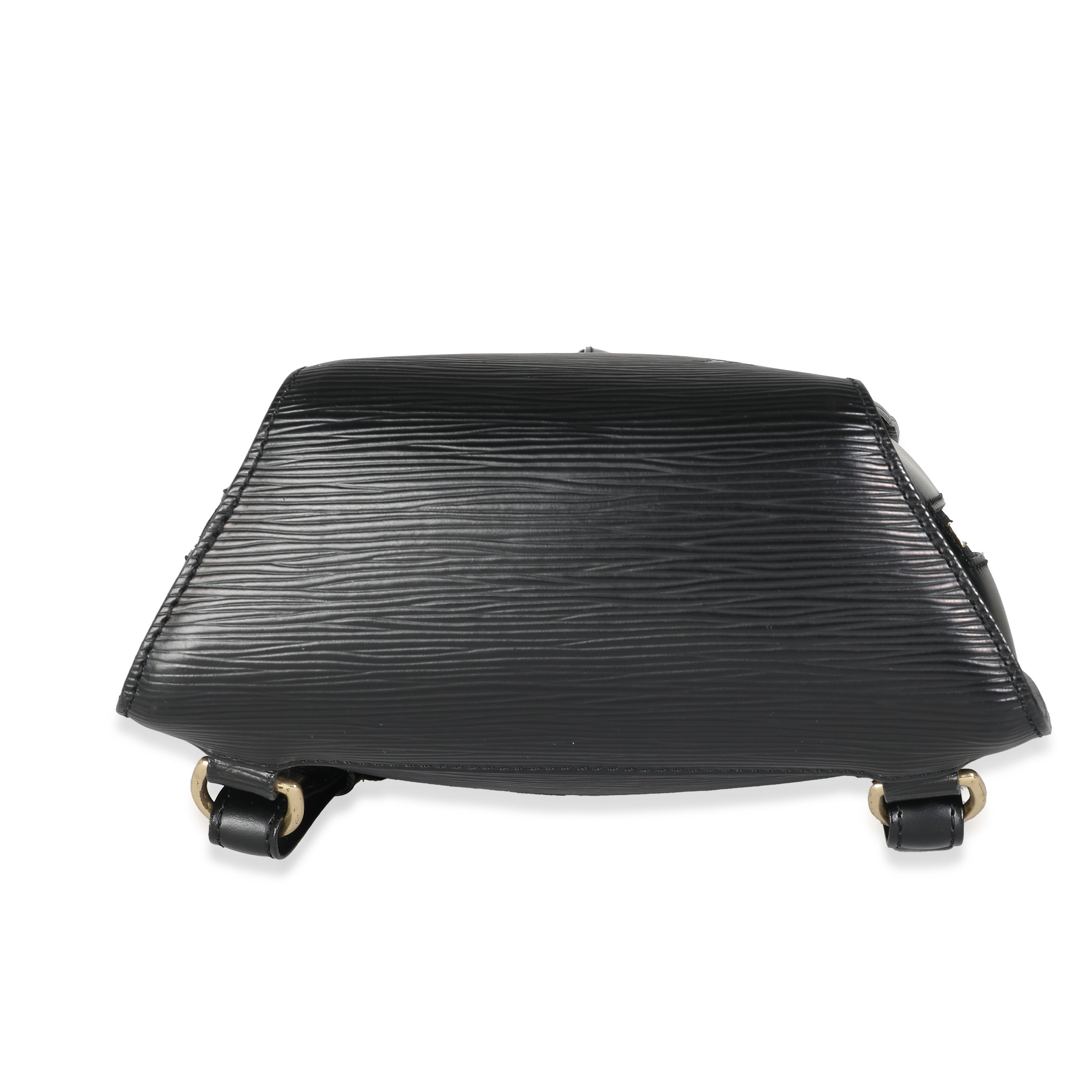 Louis Vuitton Black Epi Mabillon Backpack