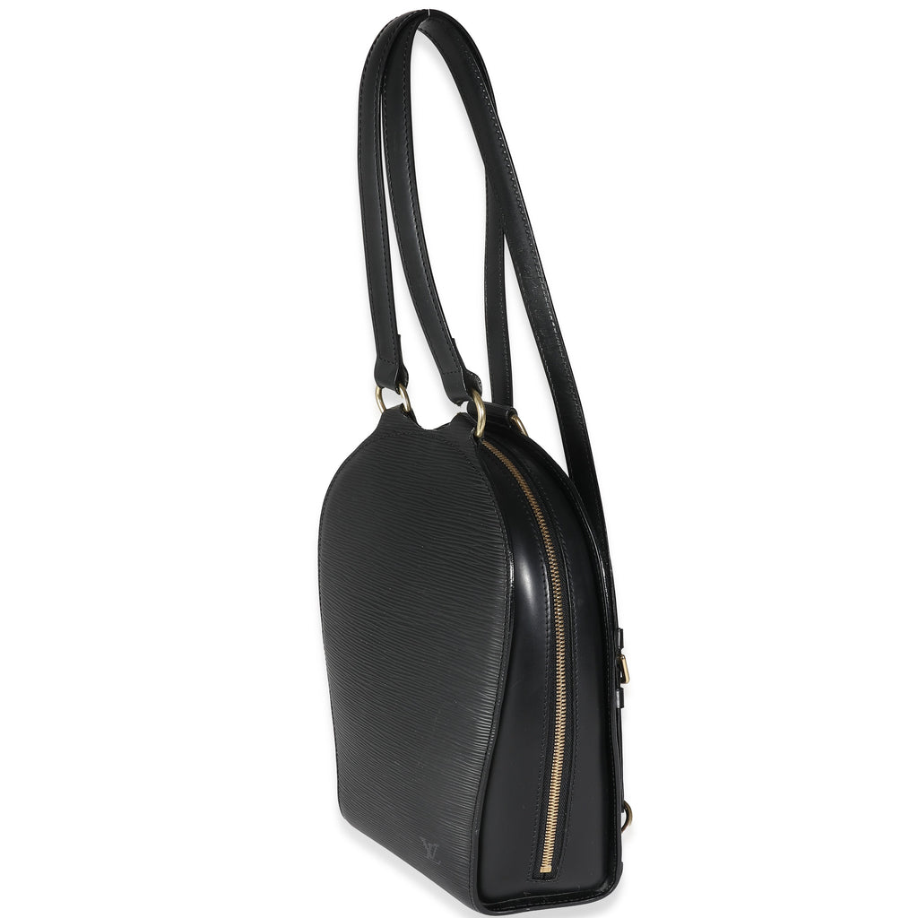 Louis Vuitton Black Epi Mabillon Backpack