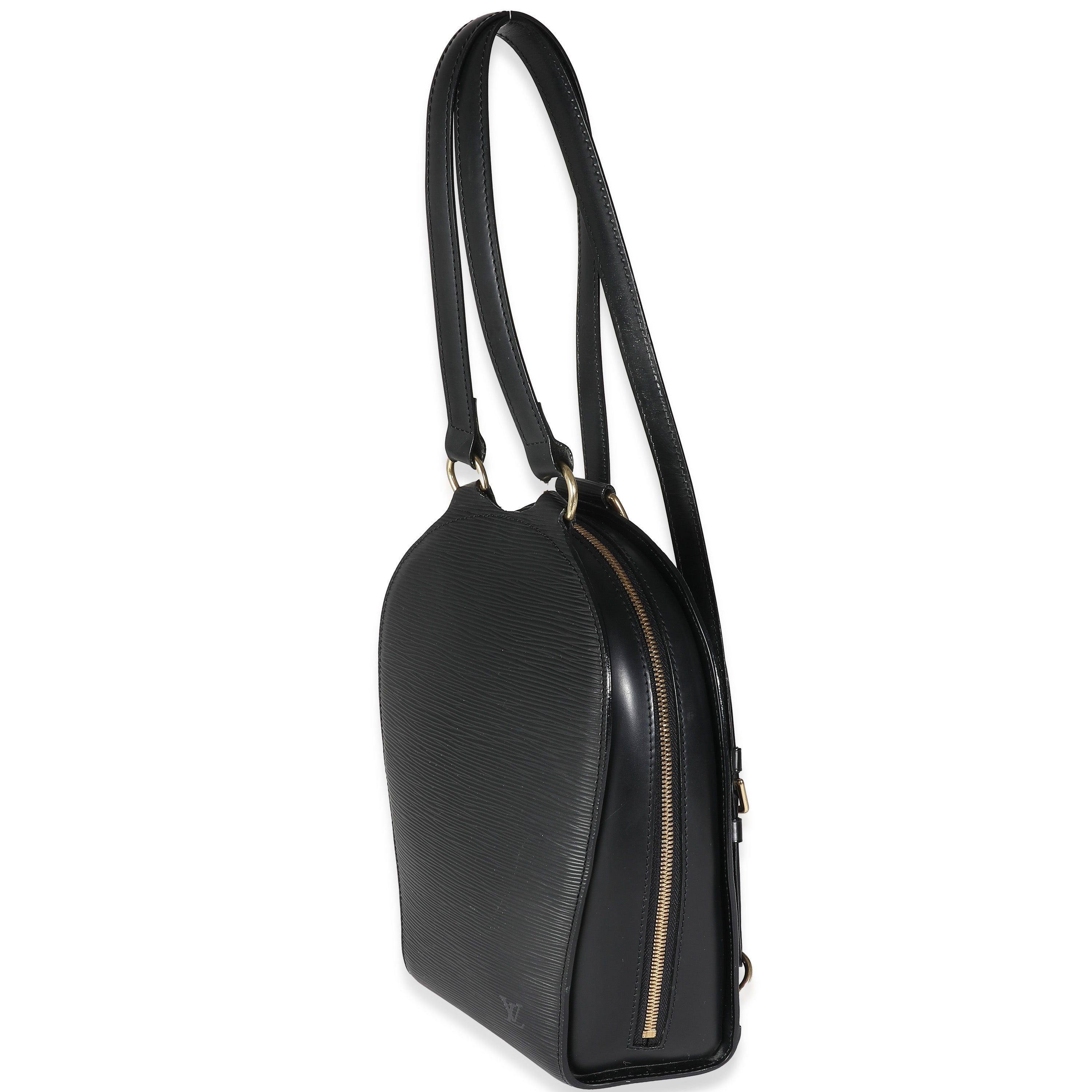 Louis Vuitton Black Epi Mabillon Backpack