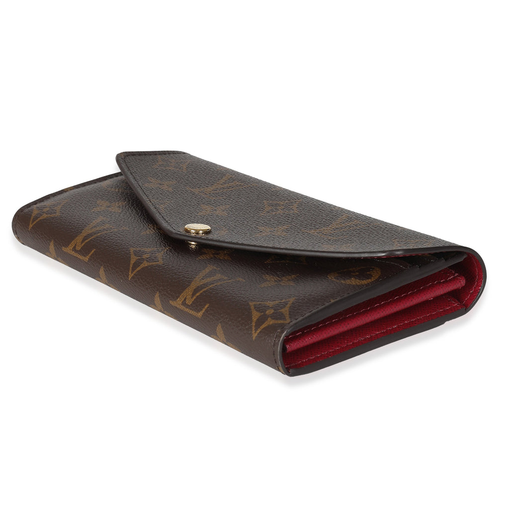 Louis Vuitton Fuchsia Monogram Canvas Sarah Wallet