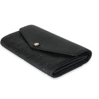 Louis Vuitton Black Empreinte Sarah Wallet