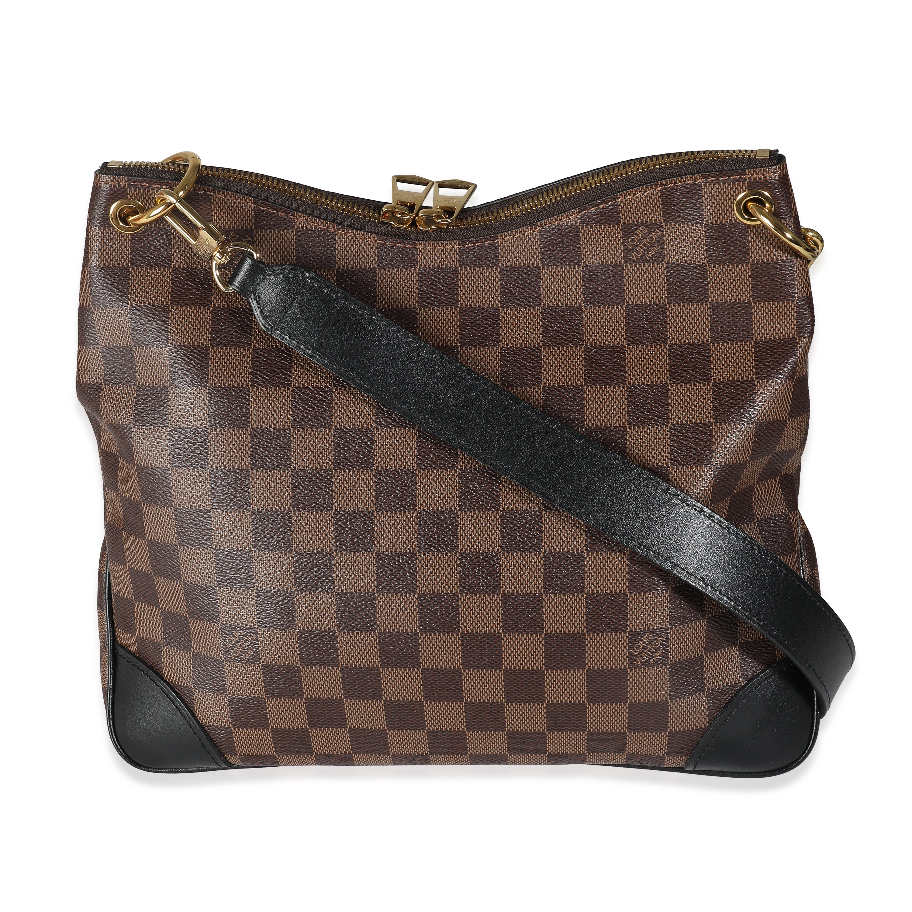 Louis Vuitton Black Damier Ebene Canvas Odeon MM