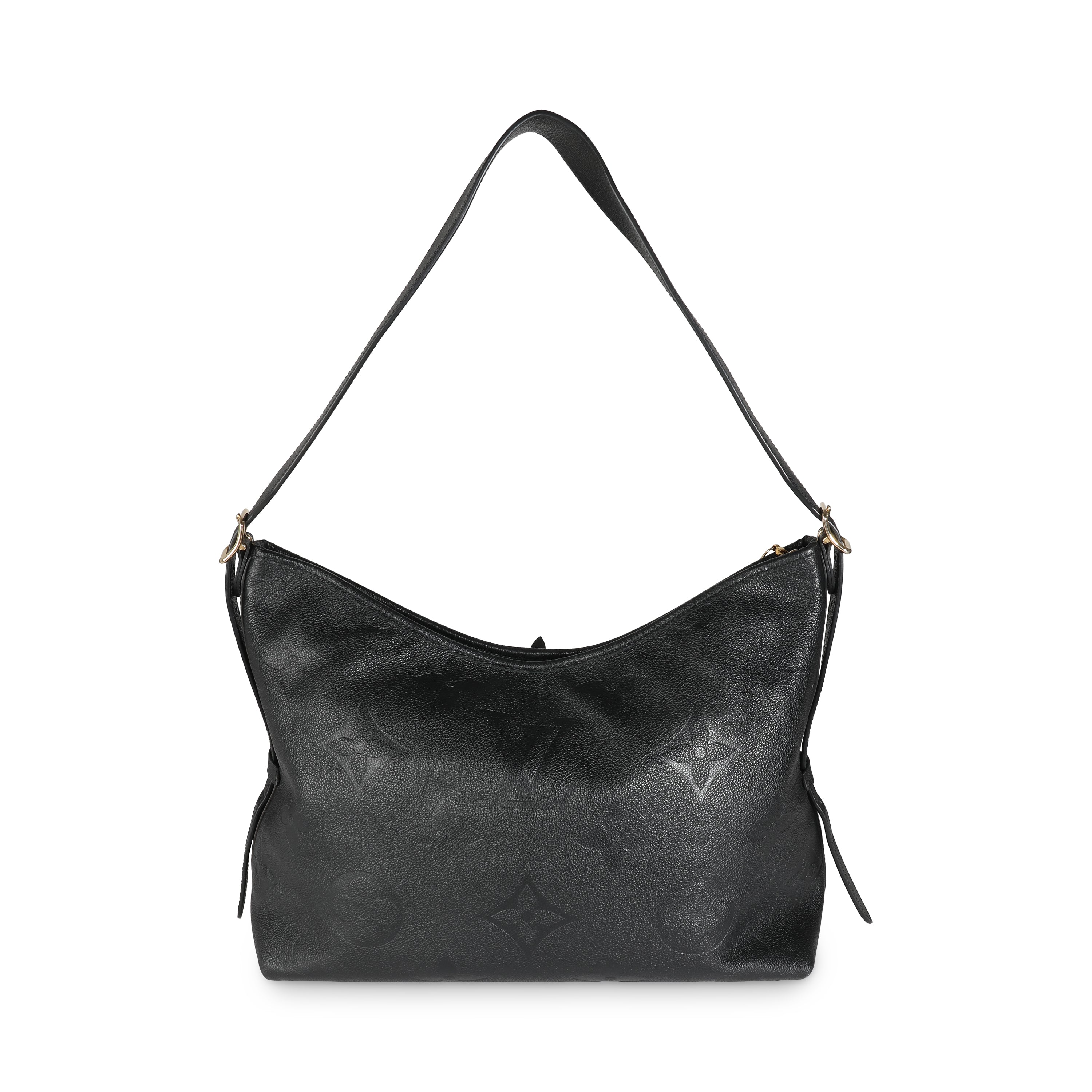 Louis Vuitton Black Giant Monogram Empreinte Carryall MM