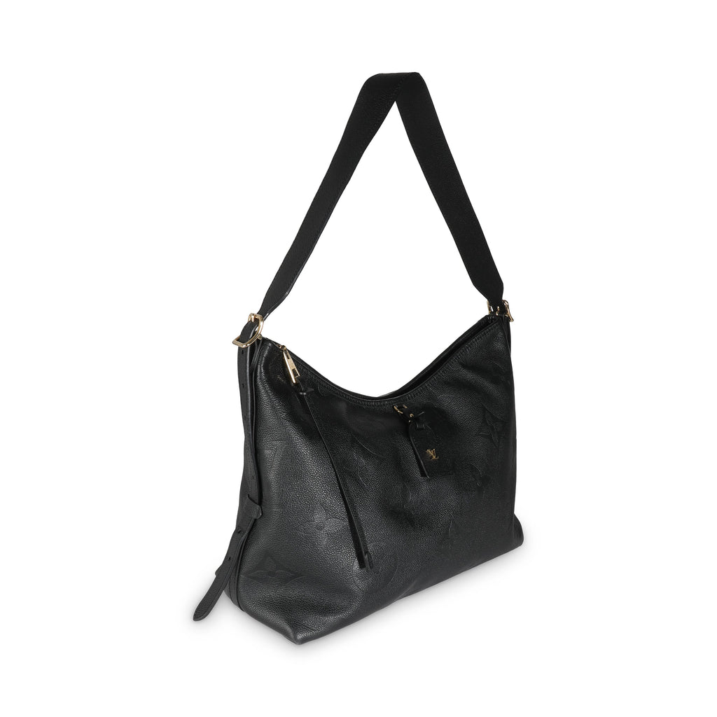 Louis Vuitton Black Giant Monogram Empreinte Carryall MM