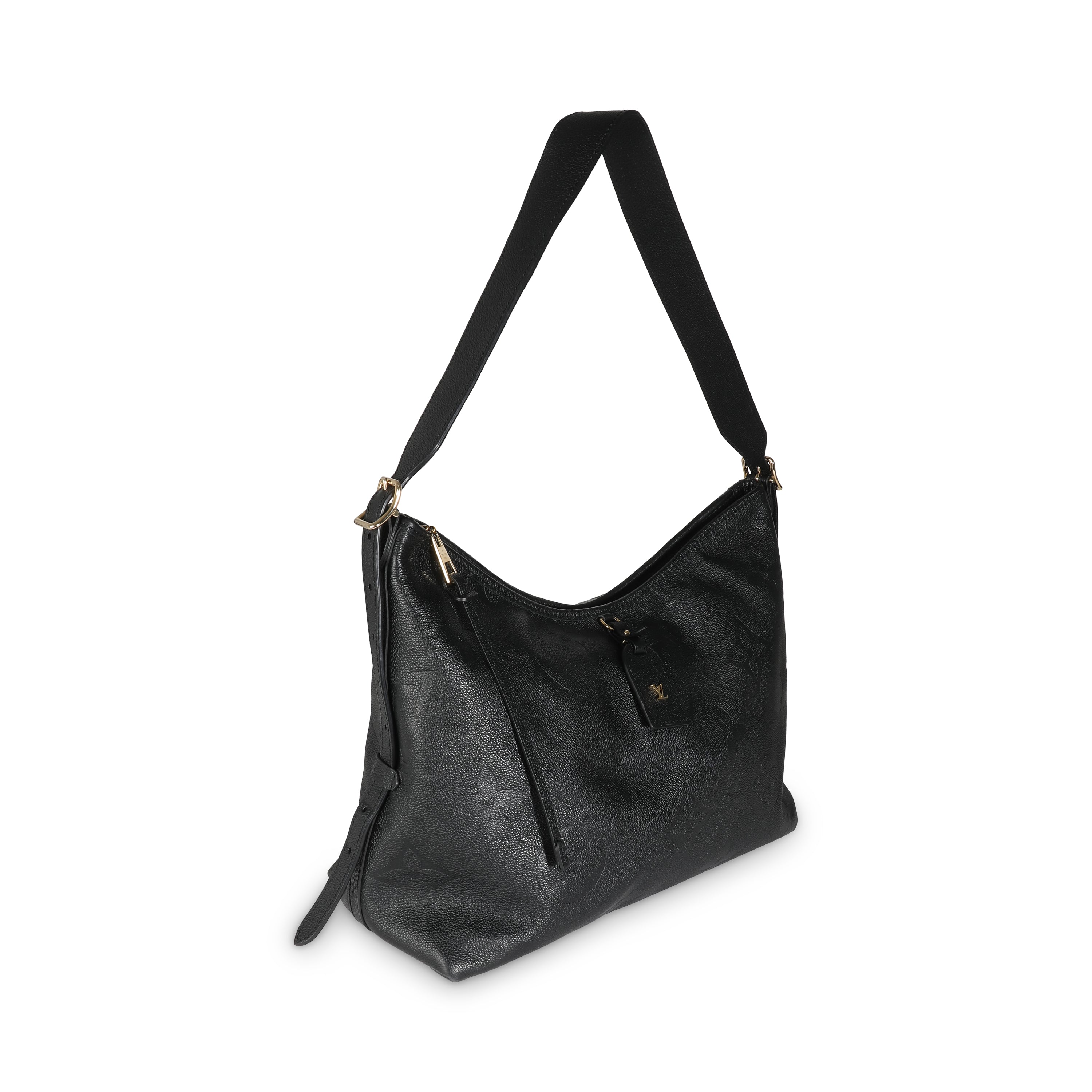 Louis Vuitton Black Giant Monogram Empreinte Carryall MM