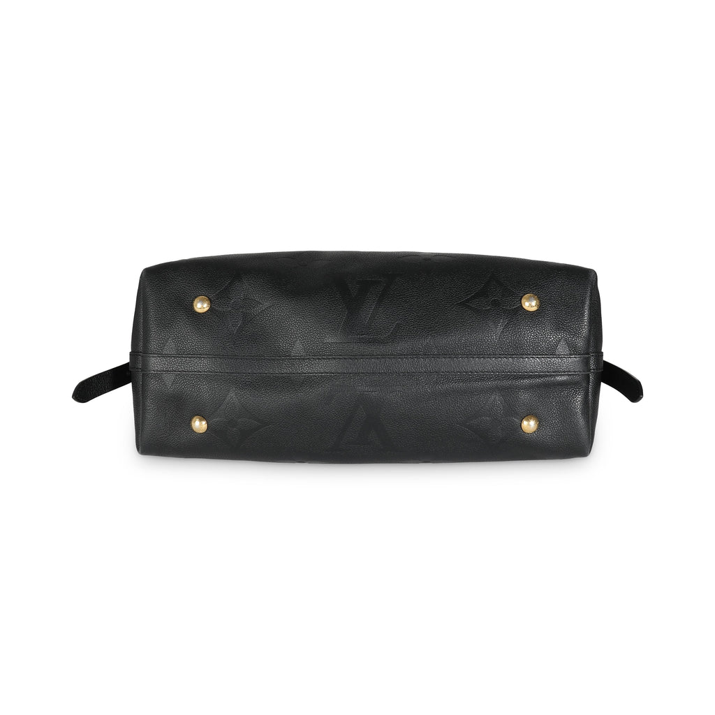 Louis Vuitton Black Giant Monogram Empreinte Carryall MM