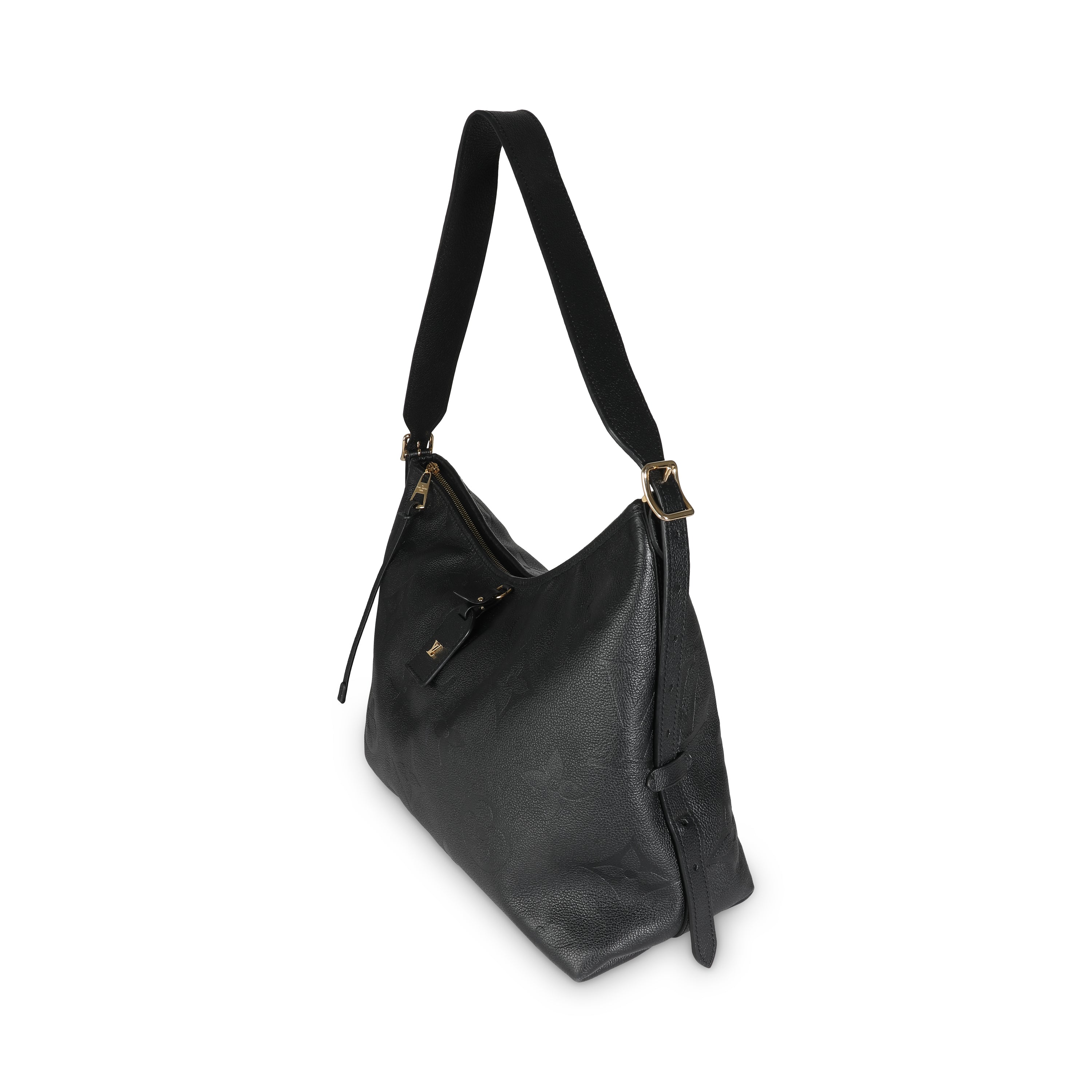 Louis Vuitton Black Giant Monogram Empreinte Carryall MM