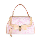 Louis Vuitton Pink Cherry Blossom Monogram Canvas Sac Retro Bag